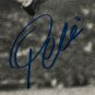Pele Signed Framed Brazil Black White Bicycle Kick 16x20 Photo PSA