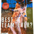 Justin Turner Signed LA Dodgers Aug 28 2017 Sports Illustrated Magazine BAS