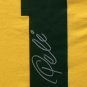 Pele Signed Framed Brazil Soccer Jersey PSA