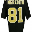 Cam Meredith Signed Custom Black Pro-Style Football Jersey JSA