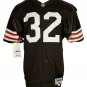 Jim Brown Signed Cleveland Browns Authentic Wilson Football Jersey BAS
