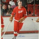 Gordie Howe Signed 16x20 Detroit Red Wings Red Jersey Photo PSA