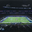 Nigel Bradham Jalen Mills Signed Eagles 16x20 Super Bowl 52 Photo SI