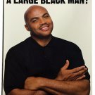 Charles Barkley NBA Signed Who's Afraid Of A Large Black Man? Book JSA