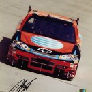 Jeff Burton Nascar Signed AT&T Car 8x10 Photo SI