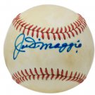 Joe DiMaggio New York Yankees Signed Official American League Baseball JSA ALOA