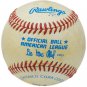 Joe DiMaggio New York Yankees Signed Official American League Baseball JSA ALOA