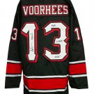Ari Lehman Signed Custom Black Hockey Jersey w/ 2 Inscriptions JSA