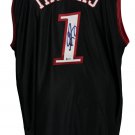 Tim Thomas Signed Philadelphia 76ers Reebok NBA Jersey BAS Holo