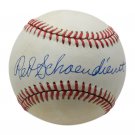 Red Schoendienst St. Louis Cardinals Signed National League Baseball BAS H19718