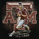 Johnny Manziel Signed 8x10 Texas A&M Aggies Collage Photo 12 Heisman Insc JSA
