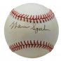 Warren Spahn Braves Signed Official National League Baseball BAS H19694