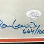 Willie Mays Signed Framed 20x24 The Say Hey Lithograph JSA