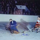 Gordie Howe Signed Detroit Red Wings 16x20 Action Photo PSA