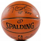 Kevin Durant Brooklyn Nets Signed Spalding Basketball 08 ROY Panini