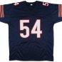 Brian Urlacher Signed Custom Navy Pro-Style Football Jersey JSA