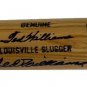 Ted Williams Boston Red Sox Signed Louisville Slugger Baseball Bat BAS A62773