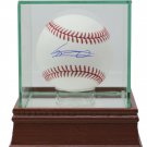 Vladimir Guerrero Jr. Toronto Blue Jays Signed MLB Baseball PSA/DNA w/Glass Case