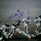 Randall Cunningham Signed 8x10 Philadelphia Eagles Fog Bowl Photo JSA