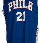 Joel Embiid Signed Philadelphia 76ers Blue Nike Replica X-Large Jersey Fanatics