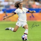 Alex Morgan Signed 16x20 USA Womens Soccer 2019 World Cup White Jersey Photo JSA