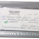 Chuck Bednarik Eagles Signed Slabbed Personal Bank Check PSA 84075594