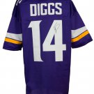 Stefon Diggs Signed Custom Purple Pro-Style Football Jersey JSA
