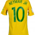 Neymar 2018 Game Used Brazil World Cup Qualifier Jersey 100% Authentic LOA