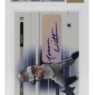 Jason Witten Signed 2003 Leaf Rookies & Stars #217 Cowboys RC Slabbed BAS 9