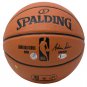 Larry Bird Boston Celtics Signed Spalding Replica Basketball BAS Bird Hologram