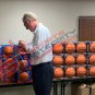 Larry Bird Boston Celtics Signed Spalding Replica Basketball BAS Bird Hologram