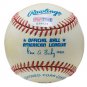 Mariano Rivera Yankees Rookie Era Signed Official America League Ball PSA X39034