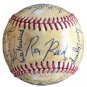 1980 Phillies Team Signed NL Baseball McGraw Schmidt Rose Carlton 21 Sigs JSA