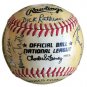 1980 Phillies Team Signed NL Baseball McGraw Schmidt Rose Carlton 21 Sigs JSA