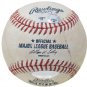 Derek Jeter Signed Game Used MLB Baseball Passing Wagner Hit List MLB EK348970