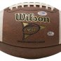 Bart Starr Signed Official NCAA Wilson Football Best Wishes Insc PSA H12509 Holo