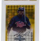 David Ortiz Signed 1998 Donruss Signature Series Preview Card Slabbed BAS 9.5
