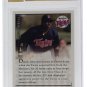 David Ortiz Signed 1998 Donruss Signature Series Preview Card Slabbed BAS 9.5