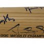 1996 NY Yankees 15 Signed Louisville Slugger Bat Jeter Rivera & More JSA Z72910