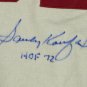 Sandy Koufax Signed Los Angeles Dodgers Mitchell & Ness Jersey HOF 72 PSA V11479