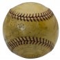 Babe Ruth Twice Signed 1942 War Bond Game Baseball w/ Wagner &6 Other JSA B86520