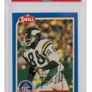 Alan Page Minnesota Vikings Signed Slabbed 1988 Swell #144 Trading Card PSA/DNA