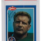 Jim Ringo Green Bay Packers Signed Slabbed 1988 Swell #103 Trading Card PSA/DNA