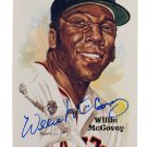 Willie McCovey Signed SF Giants Perez-Steele Postcard LE 8386/10000 SI COA
