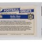 Merlin Olsen Rams Signed Slabbed 1989 Swell #116 Trading Card PSA/DNA