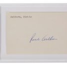 Richie Ashburn Philadelphia Phillies Signed Slabbed Index Card PSA 84075640