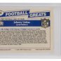 Johnny Unitas Colts Signed Slabbed 1989 Swell #104 Trading Card PSA/DNA