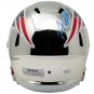 Rob Gronkowski Signed Imperfect Patriots FS Chrome Replica Speed Helmet JSA