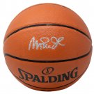 Magic Johnson LA Lakers Signed Spalding Replica NBA Basketball BAS