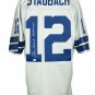 Roger Staubach Signed Cowboys NFL 100 M&N Platinum Jersey Americas Team BAS